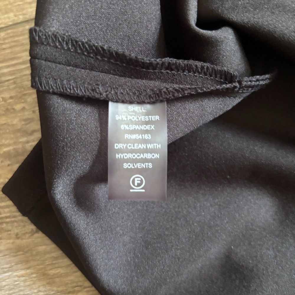Tommy Hilfiger A-Line Fit & Flare Women's Dress Navy Black Colorblock‎ Size 10 - Picture 5 of 7
